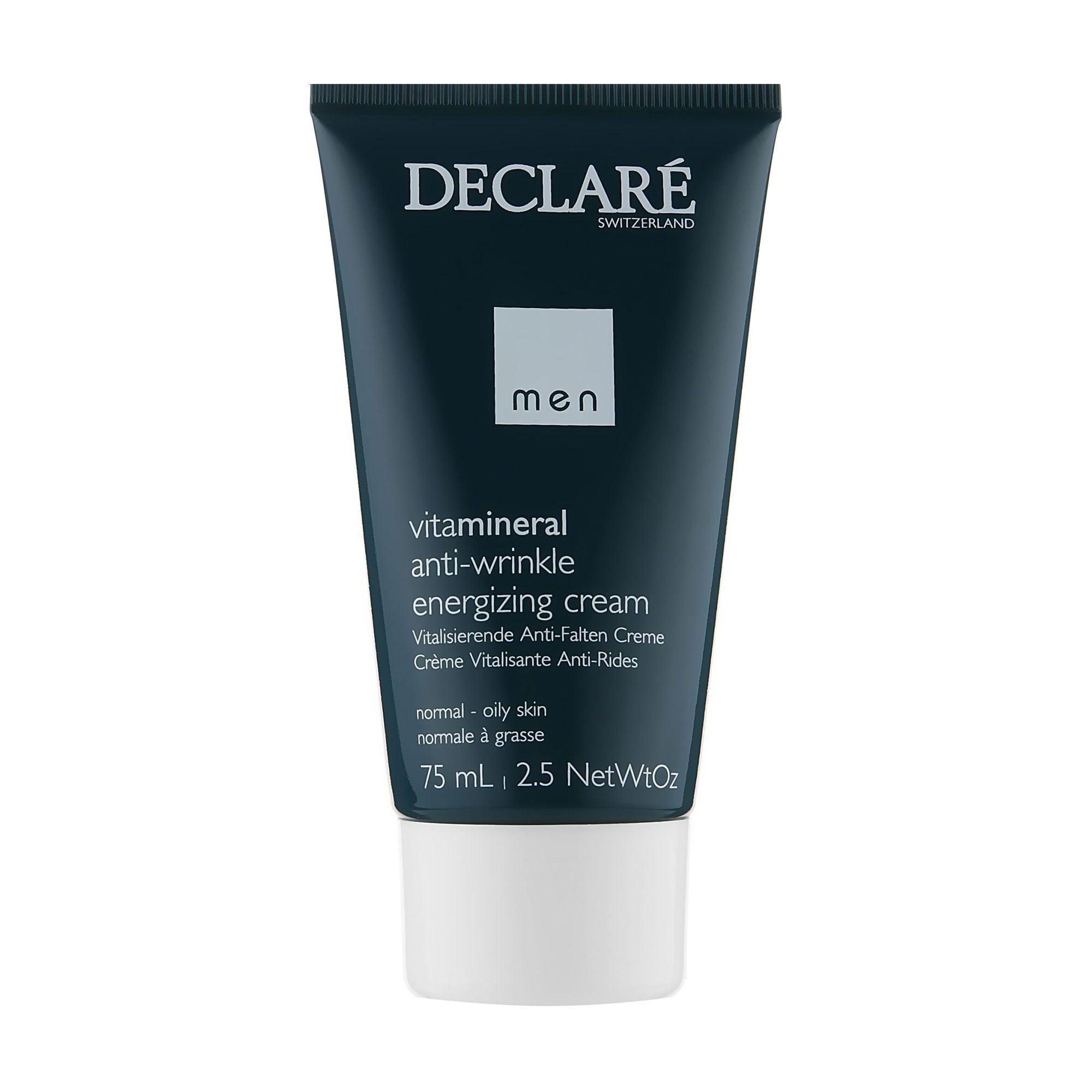 Чоловічий енергетичний крем для обличчя Declare Men Anti-Wrinkle Energizing Cream проти зморщок, 75 мл