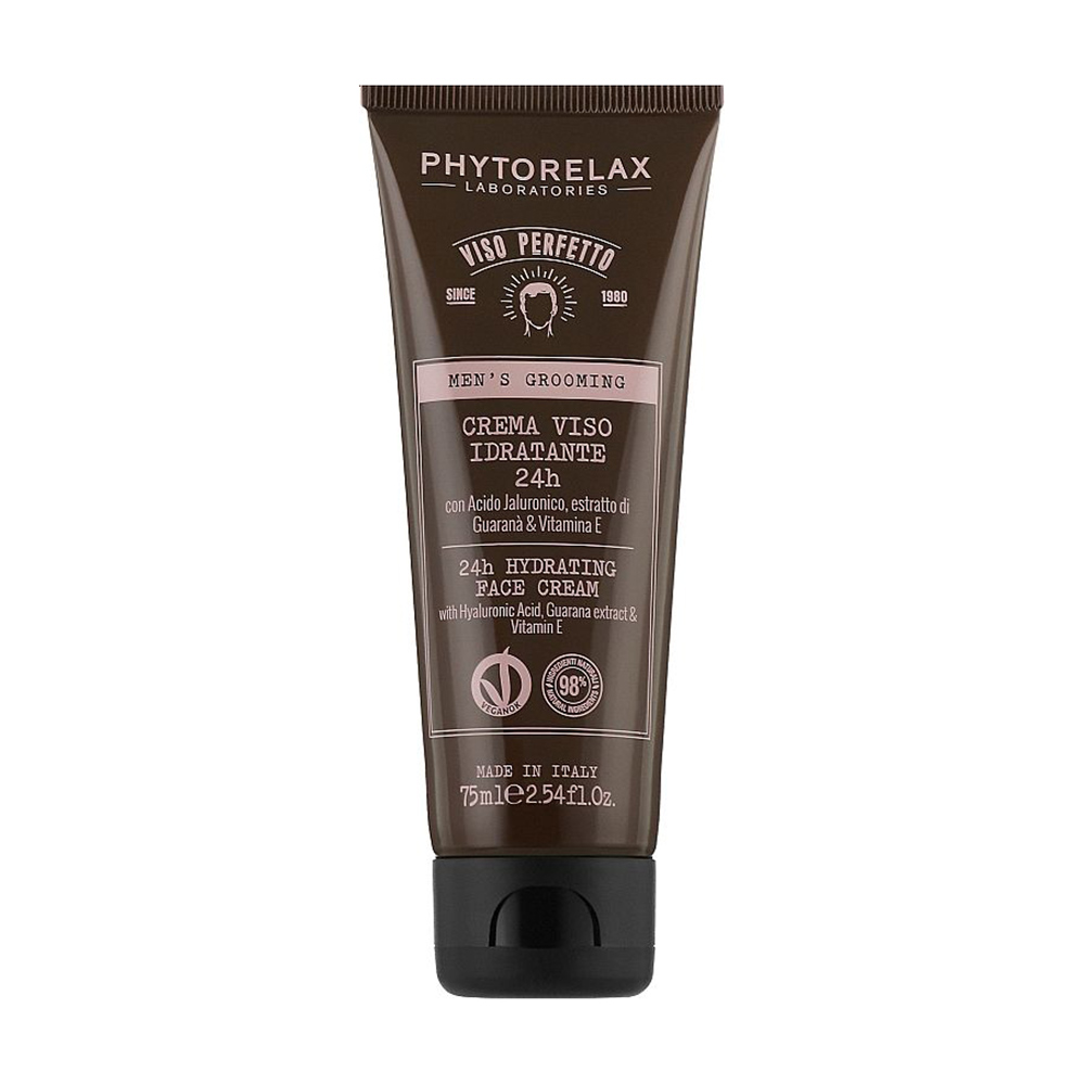 Чоловічий зволожувальний крем для обличчя Phytorelax Laboratories Men's Grooming 24h Hydrating Face Cream, 75 мл